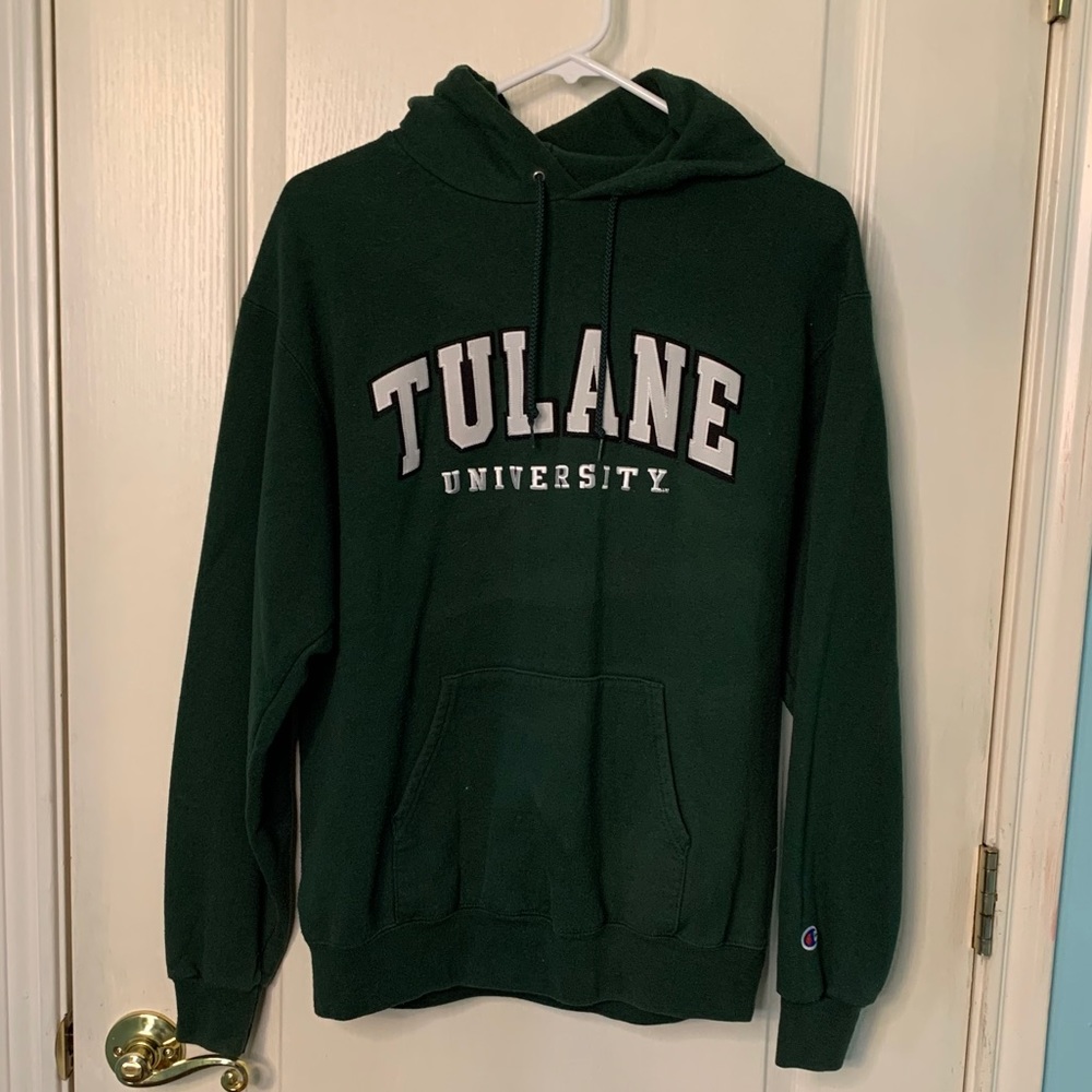 Dark Green Tulane Hoodie!!